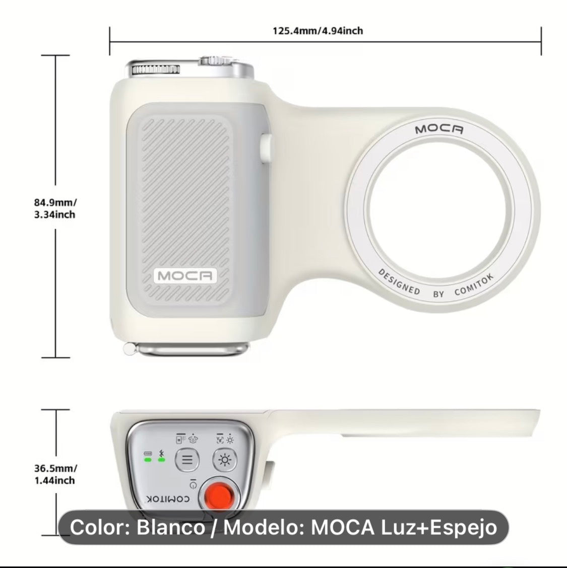 Magnetic Creator Grip with Light & Mirror